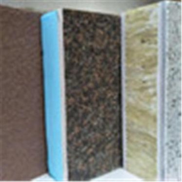 河北銷售 多彩理石漆面裝飾一體板  水保水保溫裝飾一體板 玖林裝飾一體板保溫材料價格合理