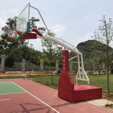 飛躍廠家 百色市丙烯酸籃球場 丙烯酸籃球場 南寧室外健身器材 籃球架