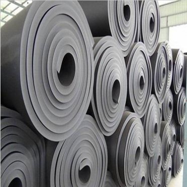 浙江熱水管保溫材料 B2級橡塑保溫板 保溫材料生產廠家